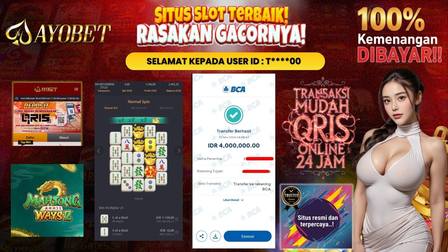 AYOBET JACKPOT SLOT MAHJONG WAYS 2